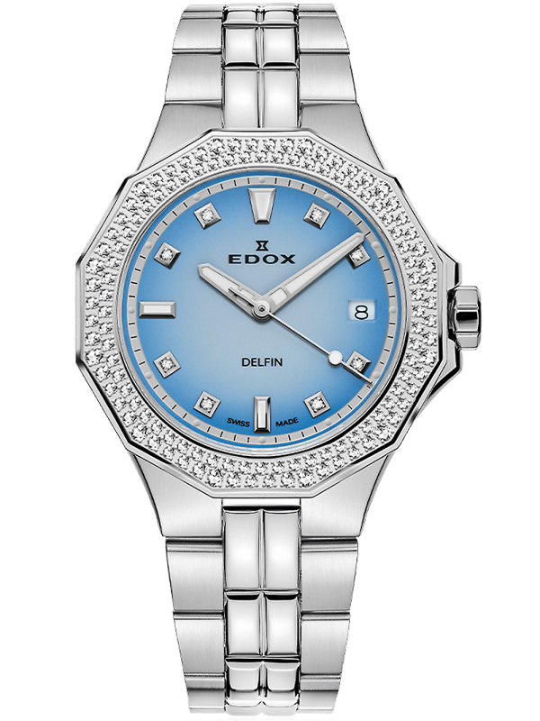 Edox 53020-3D120M-BUCND Delfin Diver 38mm