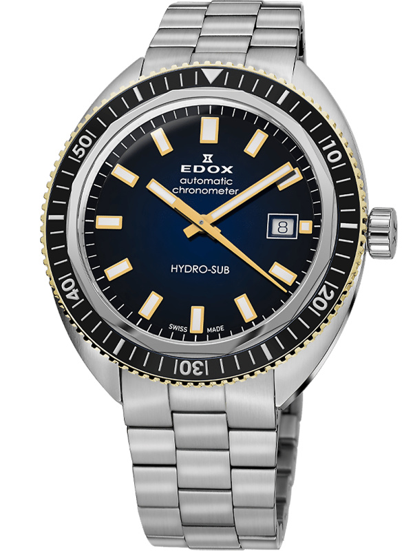 Edox 80128-357-JNM-BUDD Hydo-Sub Automatic Chronometer 42m 30ATM