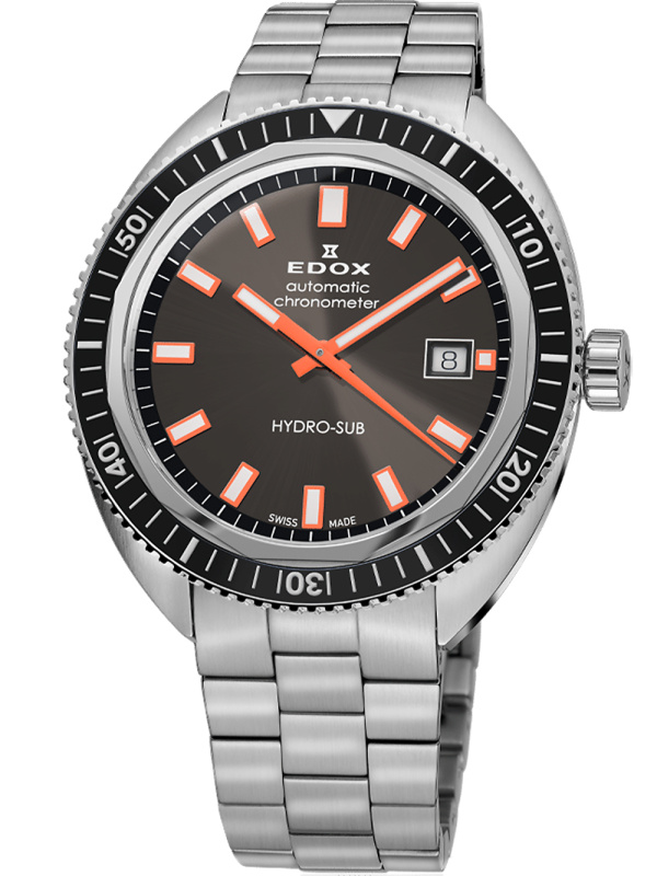 Edox 80128-3NM-GINO Hydo-Sub Automatic Chronometer 42m 30ATM