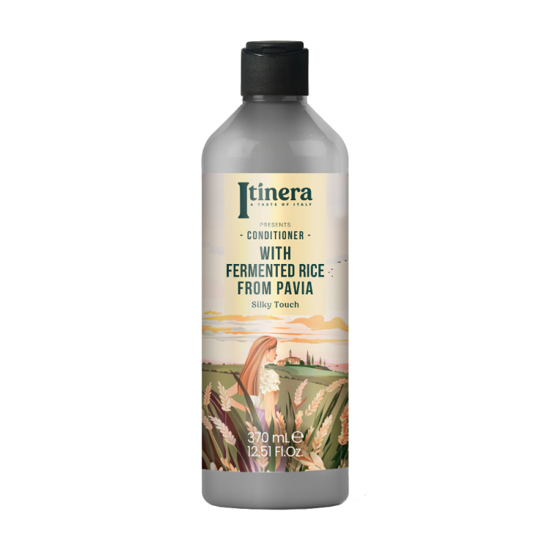 Itinera Kondicionér pro hladké a rovné vlasy rýže z Pavie 370 ml