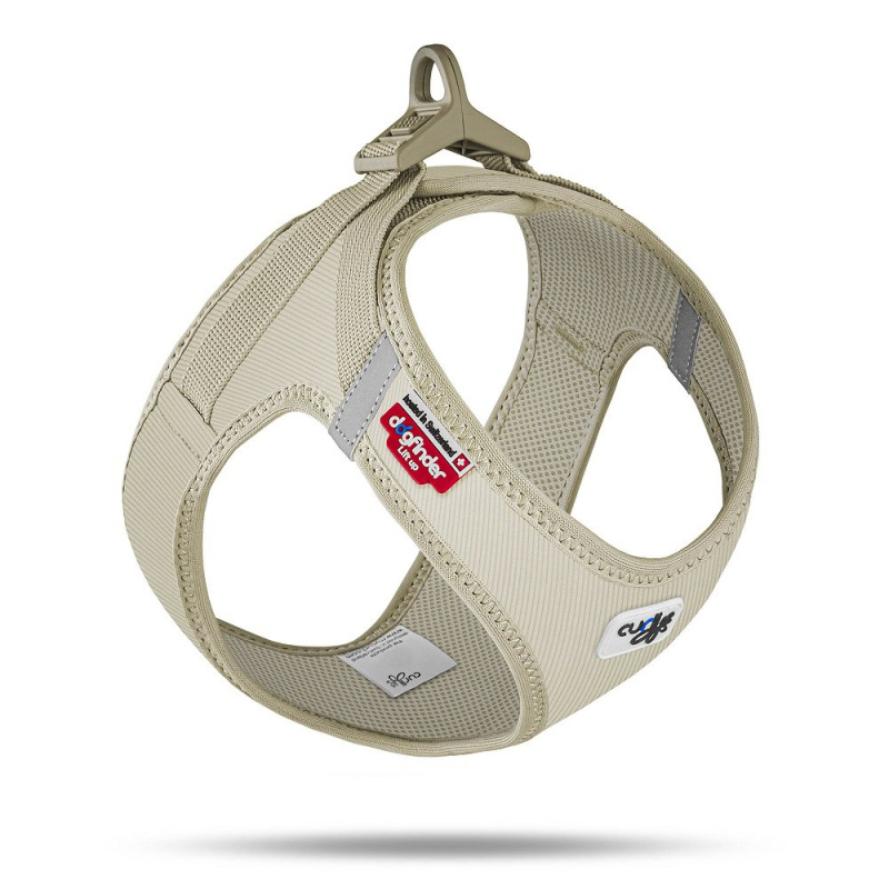 Curli Postroj pro psy se sponou Manšestr Tan S, 4-7 kg