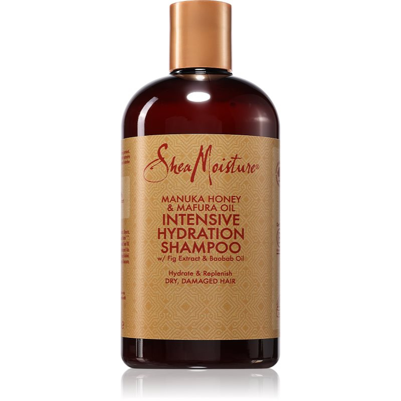Shea Moisture Manuka Honey & Mafura Oil intenzivně hydratační šampon pro suché a poškozené vlasy 384 ml