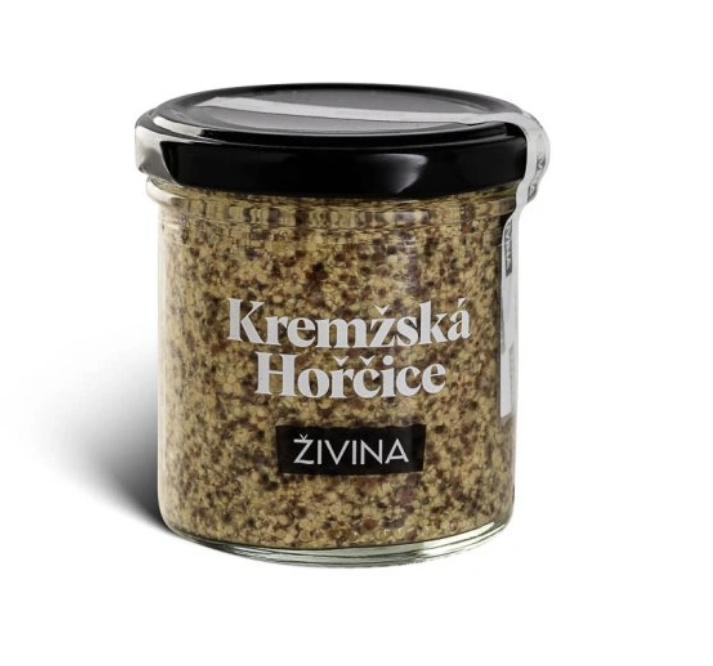Živina Kremžská hořčice z celých hořčičných semínek, 150 g