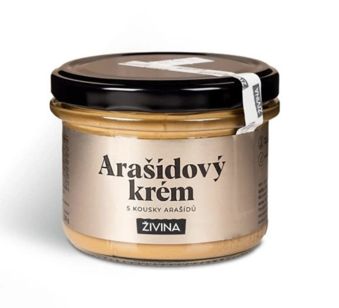 Živina Arašídový krém s kousky, 220 g