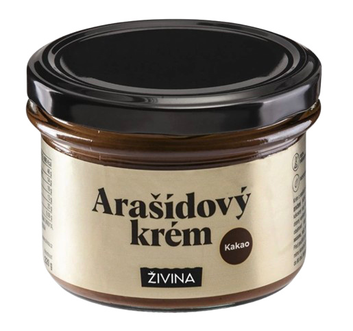 Živina Arašídový krém s kakaem, 220 g