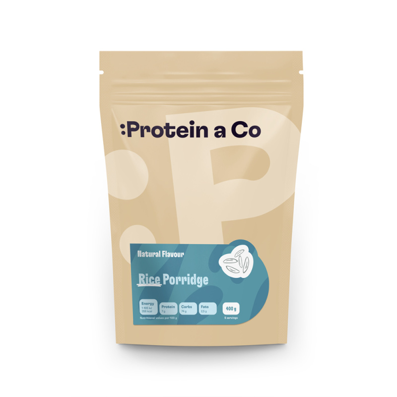Protein a Co Rýžová kaše natural 400 g