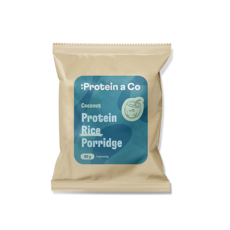 Protein a Co Proteinová rýžová kaše 80 g Kokos