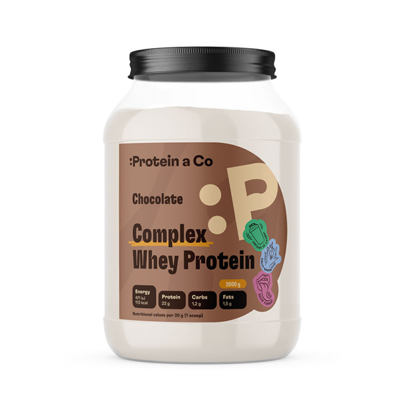 Protein&Co Complex Whey 2 kg, Chocolate
