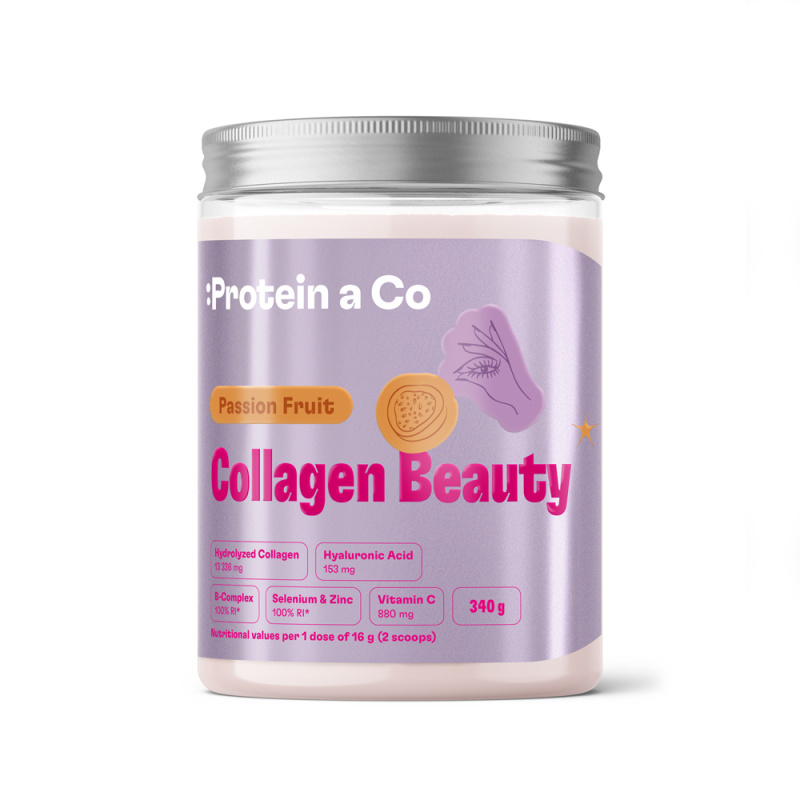 Protein&Co Collagen Beauty 340 g, Passion fruit
