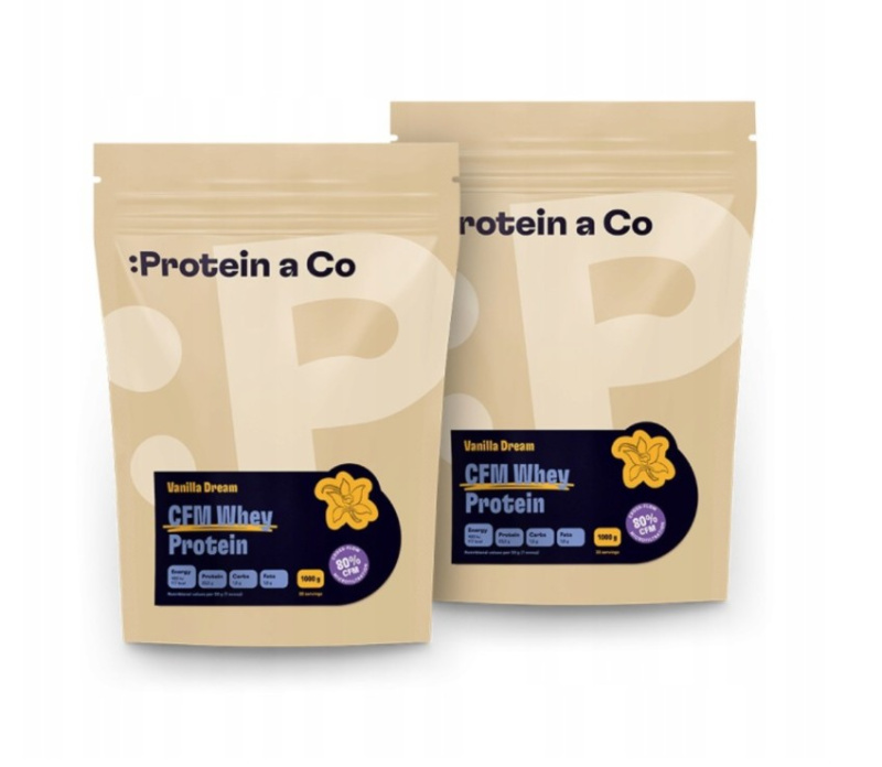 Protein a Co CFM WHEY PROTEIN 80 2 kg - vanilka