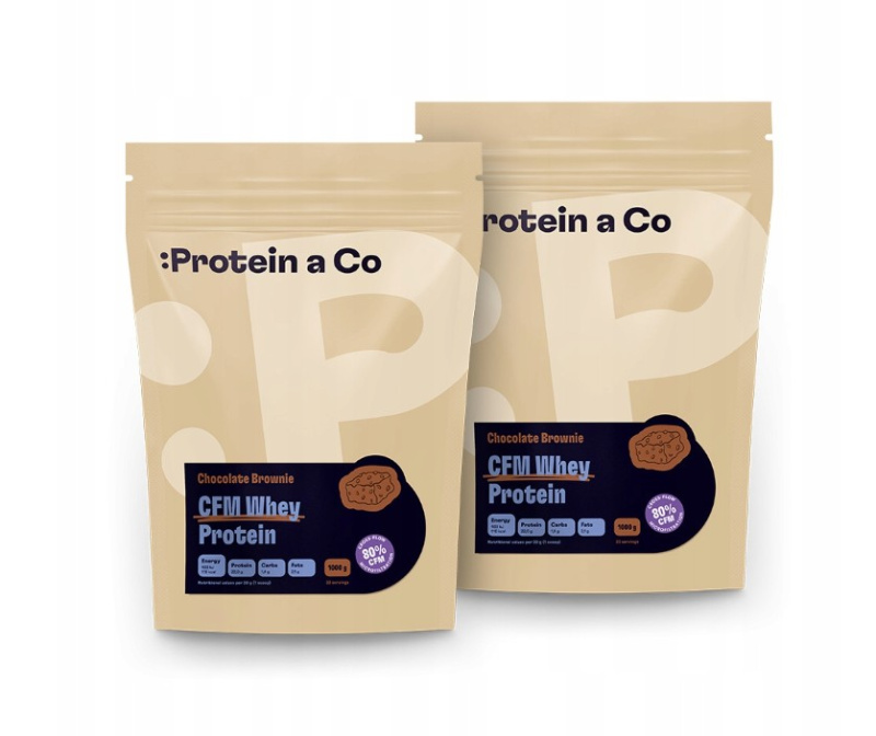 Protein a Co CFM WHEY PROTEIN 80 2 kg - čokoláda