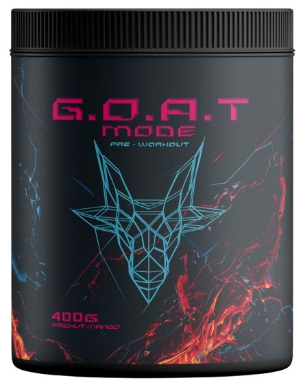 G.O.A.T. Mode Pre-workout by Martina Marková 400 g - mango