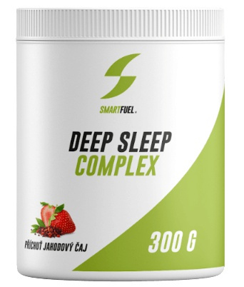 Smartfuel Deep Sleep Complex 300 g - jahodový čaj
