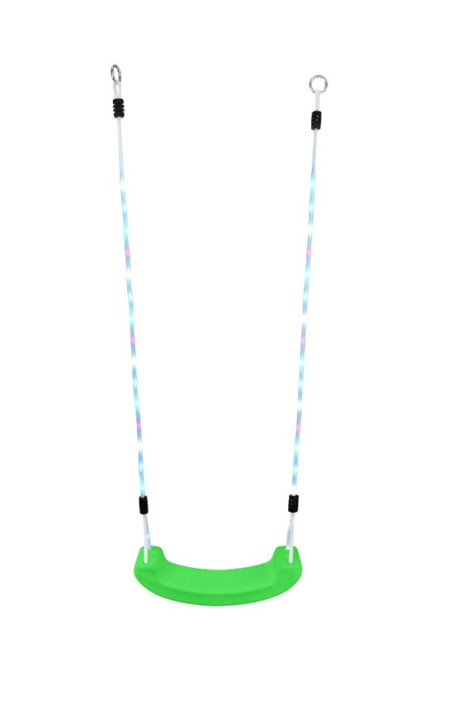 2Kids Toys Plastová svítící houpačka zelená