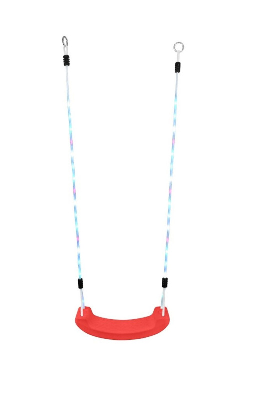 2Kids Toys Plastová svítící houpačka červená