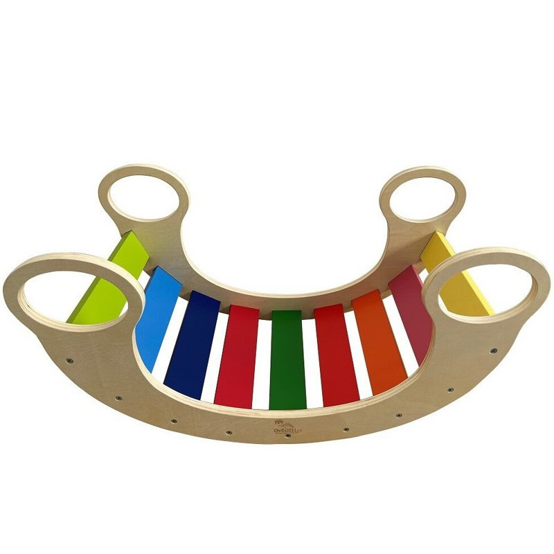 2Kids Toys Montessori duhová houpačka