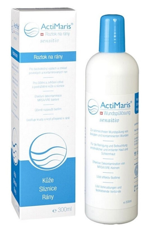 ActiMaris® Sensitiv roztok na výplach a hojení ran 300ml