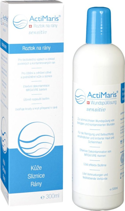 ActiMaris® Sensitiv roztok na výplach a hojení ran 300ml