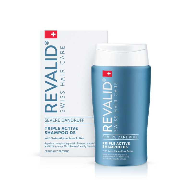 Revalid Triple Active Shampoo DS jemný šampon na seboroickou dermatitidu a závažné stavy lupů 150 ml