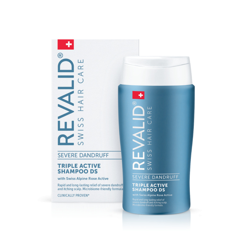 Revalid Triple Active Shampoo DS jemný šampon na seboroickou dermatitidu a závažné stavy lupů 150 ml