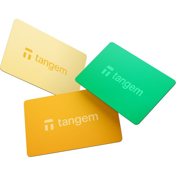 Tangem Wallet 3 Card Set Sun drop Oranžová