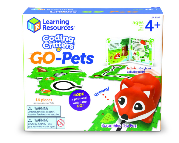 Coding Critters® Go-Pets - Robotická liška Learning Resources