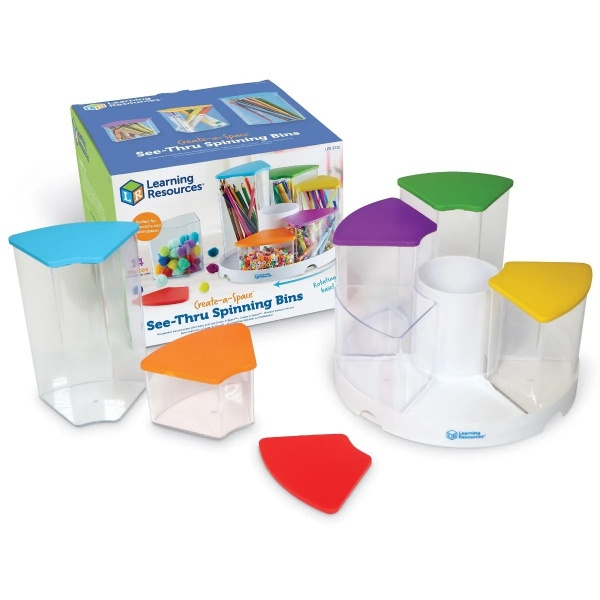 Organizér na výtvarné pomůcky, 14 ks Montessori
