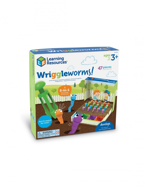 Learning Resources Motorická sada červi Montessori