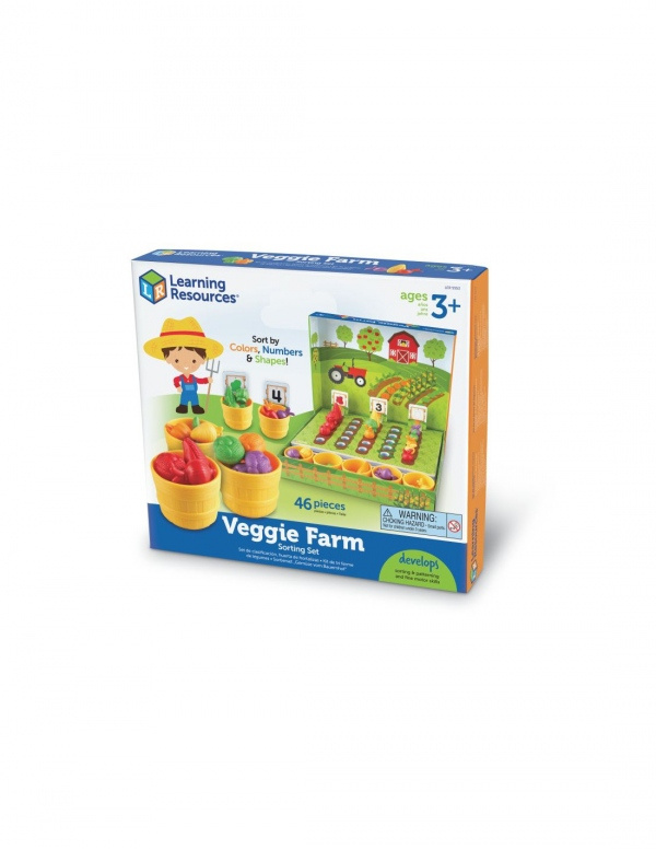 Learning Resources Sada třídění - zeleninová farma Montessori
