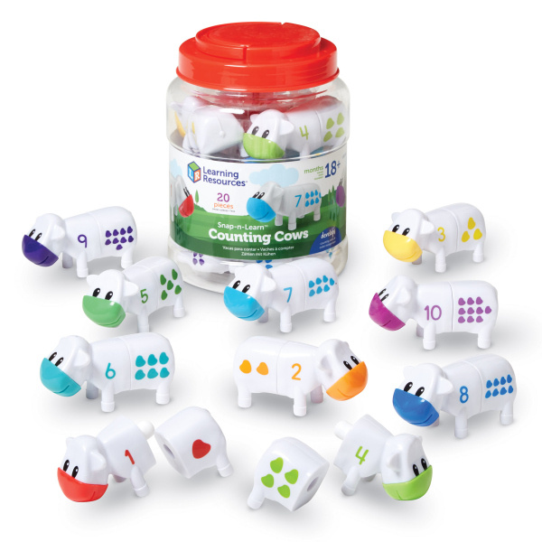 Learning Resources - Snap-n-Learn™ Počítání kravičky Learning Resources