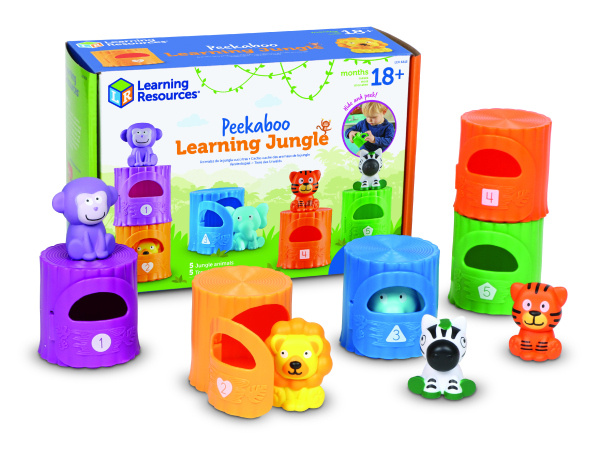 Learning Resources - Učící se džungle Peekaboo Learning Resources