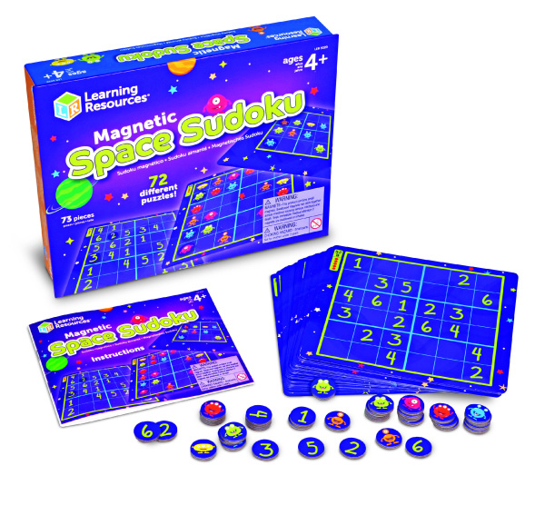 Learning Resources - Magnetické vesmírné sudoku Learning Resources