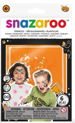 Snazaroo - Šablony na obličejové barvy 6ks, Strašidla
