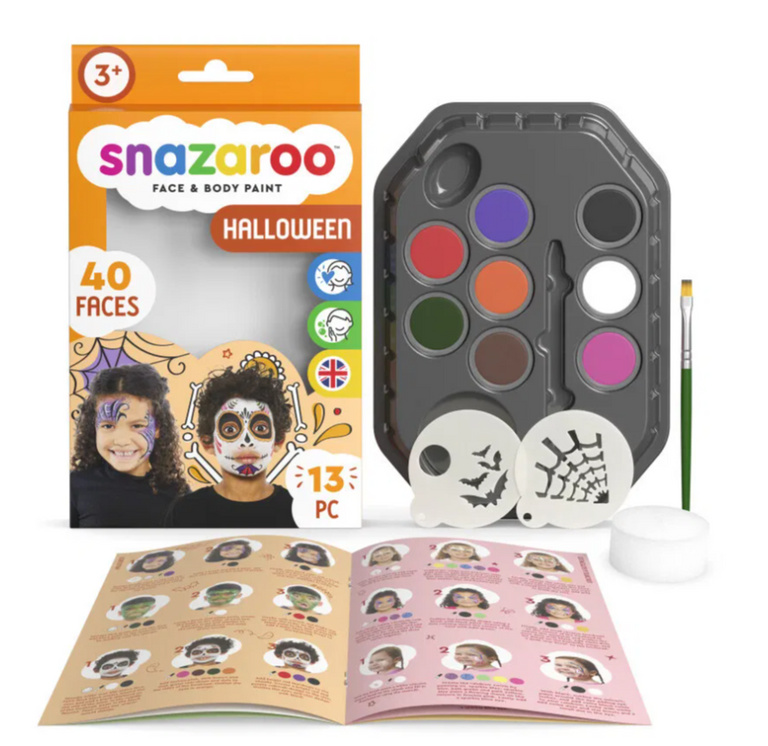 Snazaroo - Sada 8 barev na obličej, Halloween