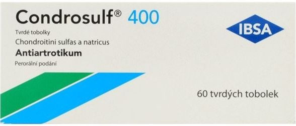 CONDROSULF 400MG Tvrdá tobolka 60