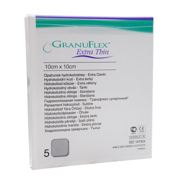 GRANULEX Extra-thin 10 x10 cm 5 ks