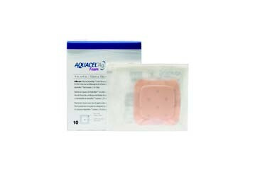 AQUACEL foam Ag neadhesivní krytí 10 x 10 cm 10ks