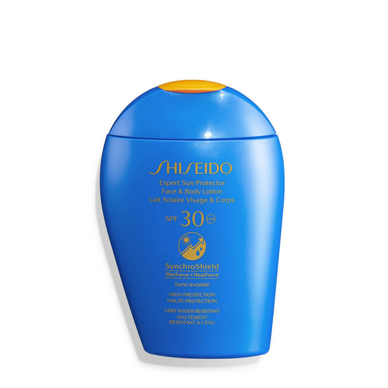 Shiseido Sun Care Expert Sun Protector Face & Body Lotion opalovací mléko na obličej a tělo SPF 30 150 ml