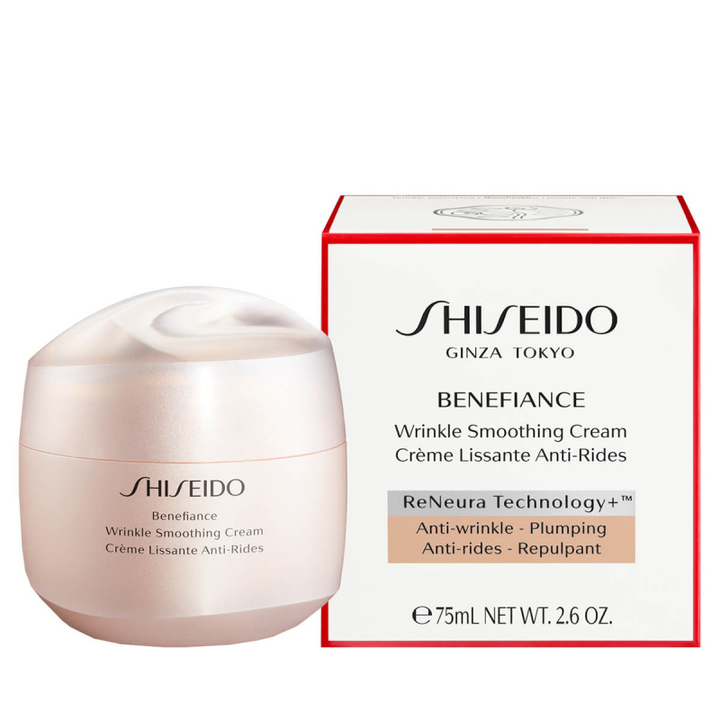 Shiseido Benefiance Wrinkle Smoothing Cream denní a noční krém proti vráskám pro všechny typy pleti 75 ml