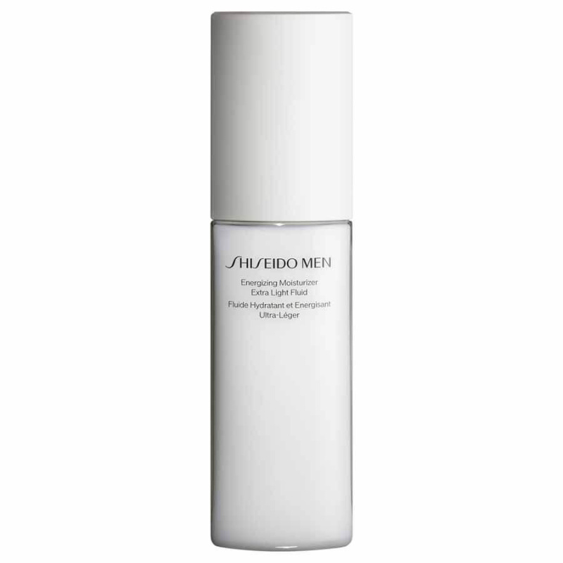 Shiseido Men Energizing Moisturizing Extra Light Fluid fluid s regeneračním účinkem pro muže 100 ml