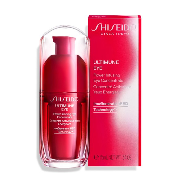 Shiseido Ultimune Eye Power Infusing Eye Concentrate oční sérum pro komplexní protivráskovou ochranu 15 ml