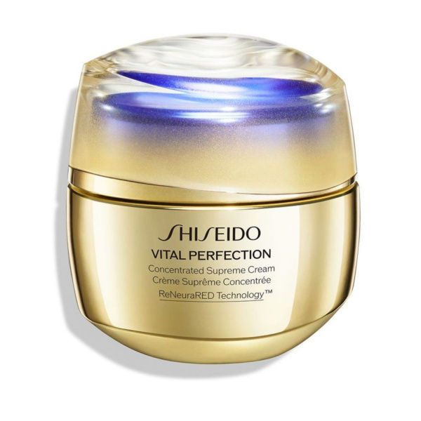 Shiseido Vital Perfection Concentrated Supreme Cream posilující krém na redukci vrásek 50 ml