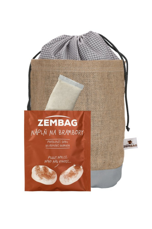 ZEMBAG na 2,5 kg brambor, šedý
