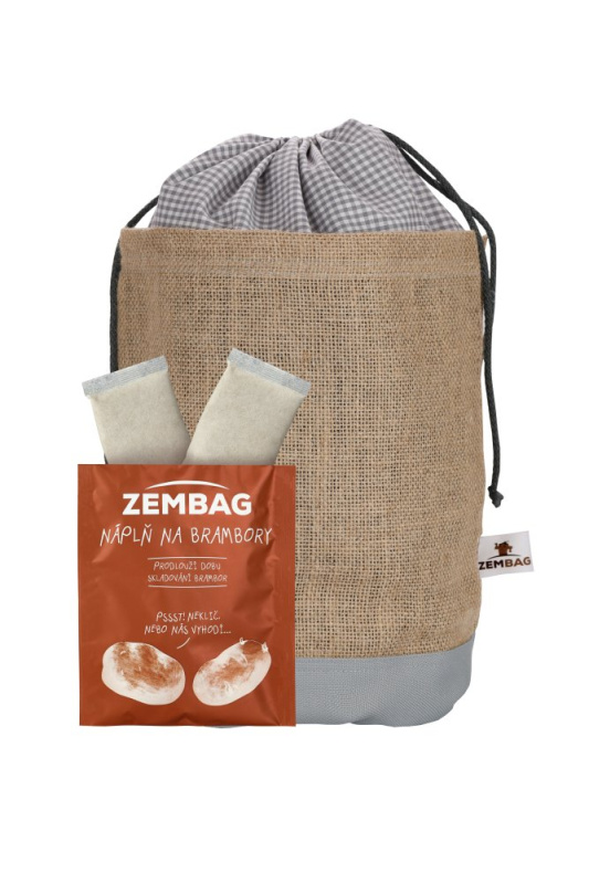 ZEMBAG na 5 kg brambor, šedý