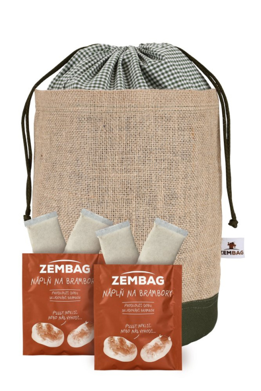 ZEMBAG na 10 kg brambor, olivově zelený