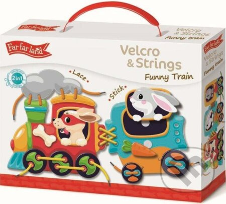 Velcro&strings Zábavný vlak
