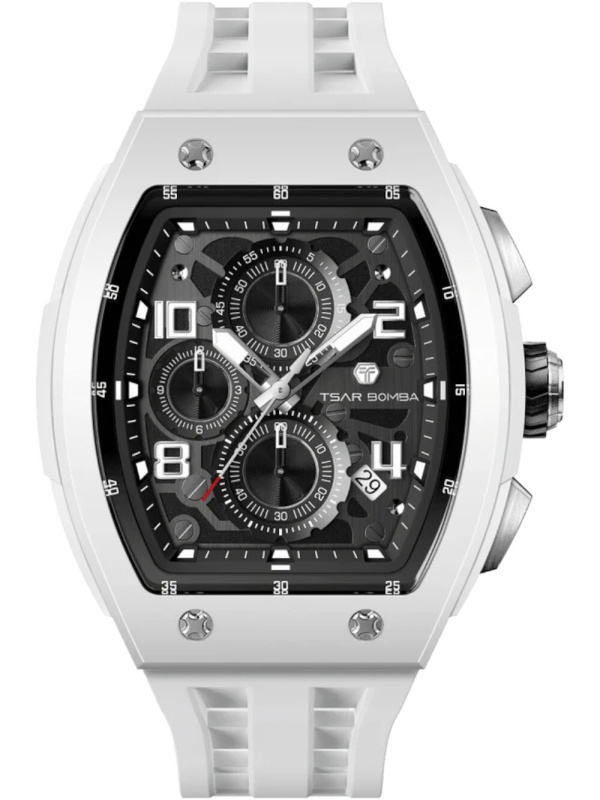 Tsar Bomba TB8224B-01 Elemental Bioceramic Chronograph 45mm 5ATM
