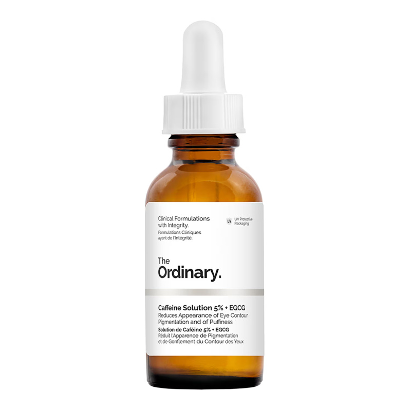 The Ordinary Caffeine Solution 5% + EGCG oční sérum proti otokům a tmavým kruhům 30 ml