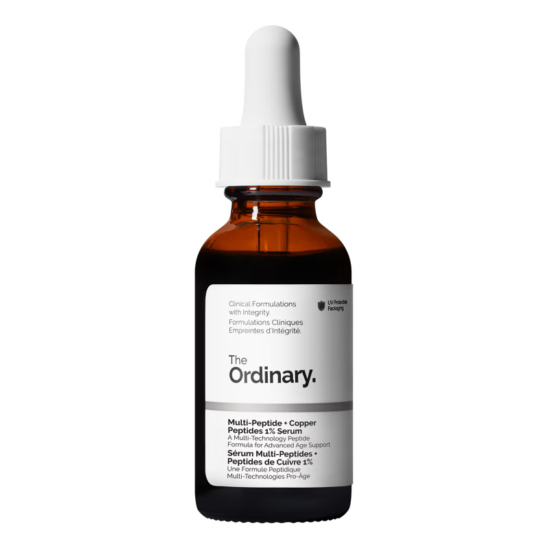 The Ordinary Multi-Peptide + Copper Peptides 1% protivráskové rozjasňující sérum 30 ml