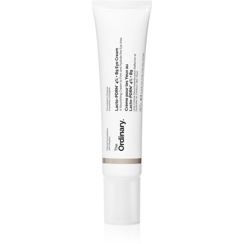 The Ordinary Lacto-PDRN* 4% + B9 Eye Cream vyhlazující oční krém proti vráskám očního okolí 15 ml
